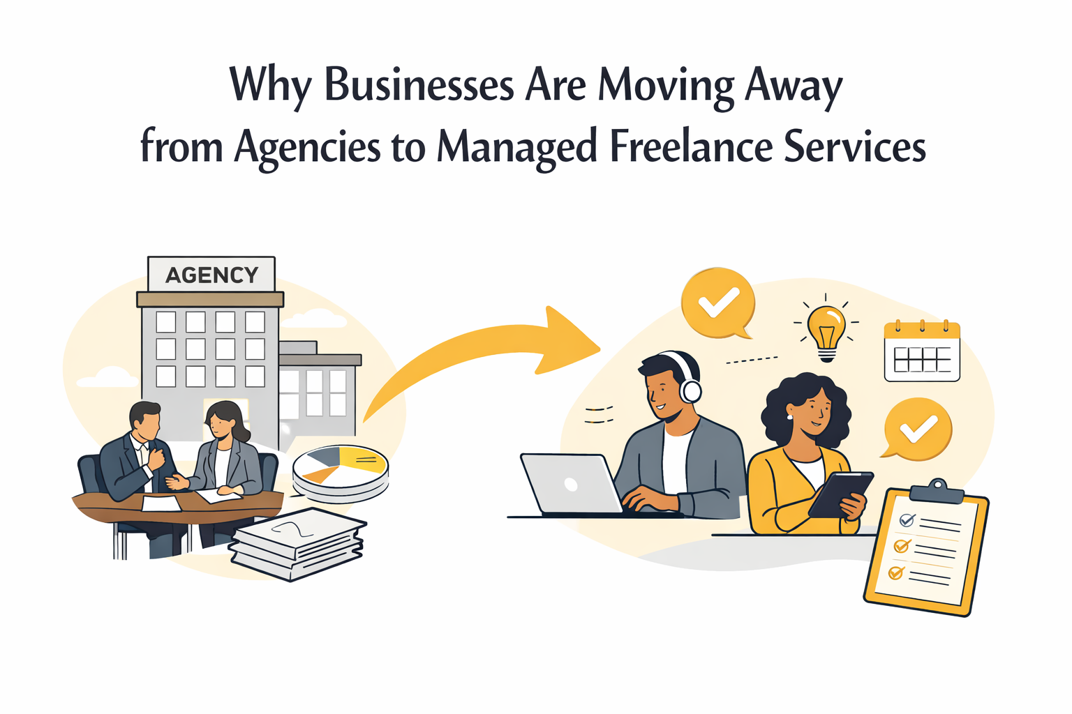 Moving Away from Agencies to Managed Freelance Services