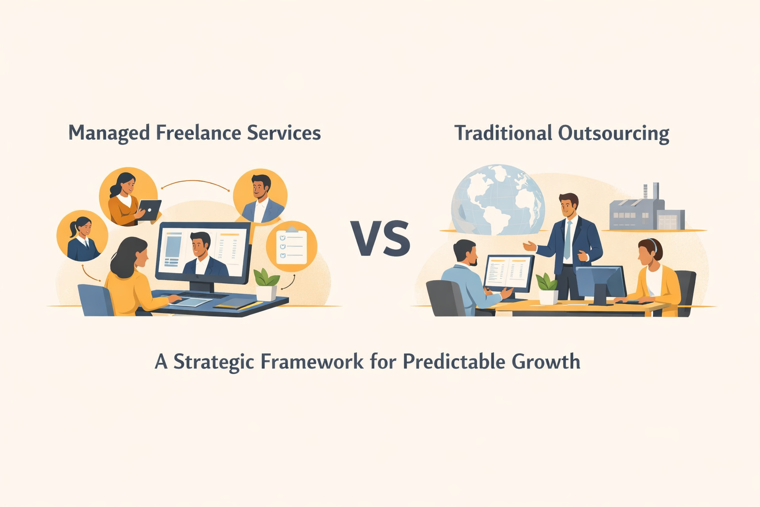 Managed Freelance Services vs Agencies